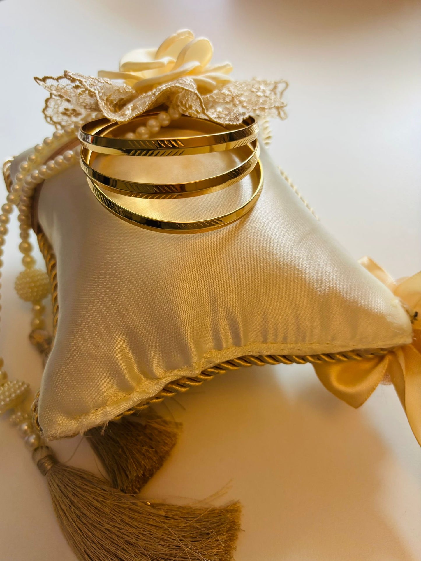 Bracelets éclat doré